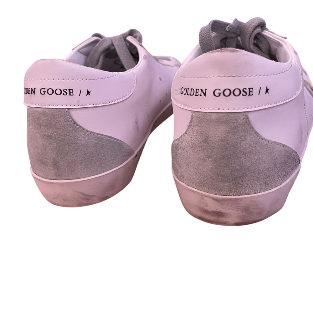Golden Goose Super Star Leather Suede Sneakers Size 41 / 11 - Picture 6 of 12